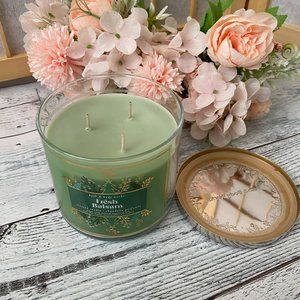 Bath and Body Fresh Balsam 3 Wick Candle